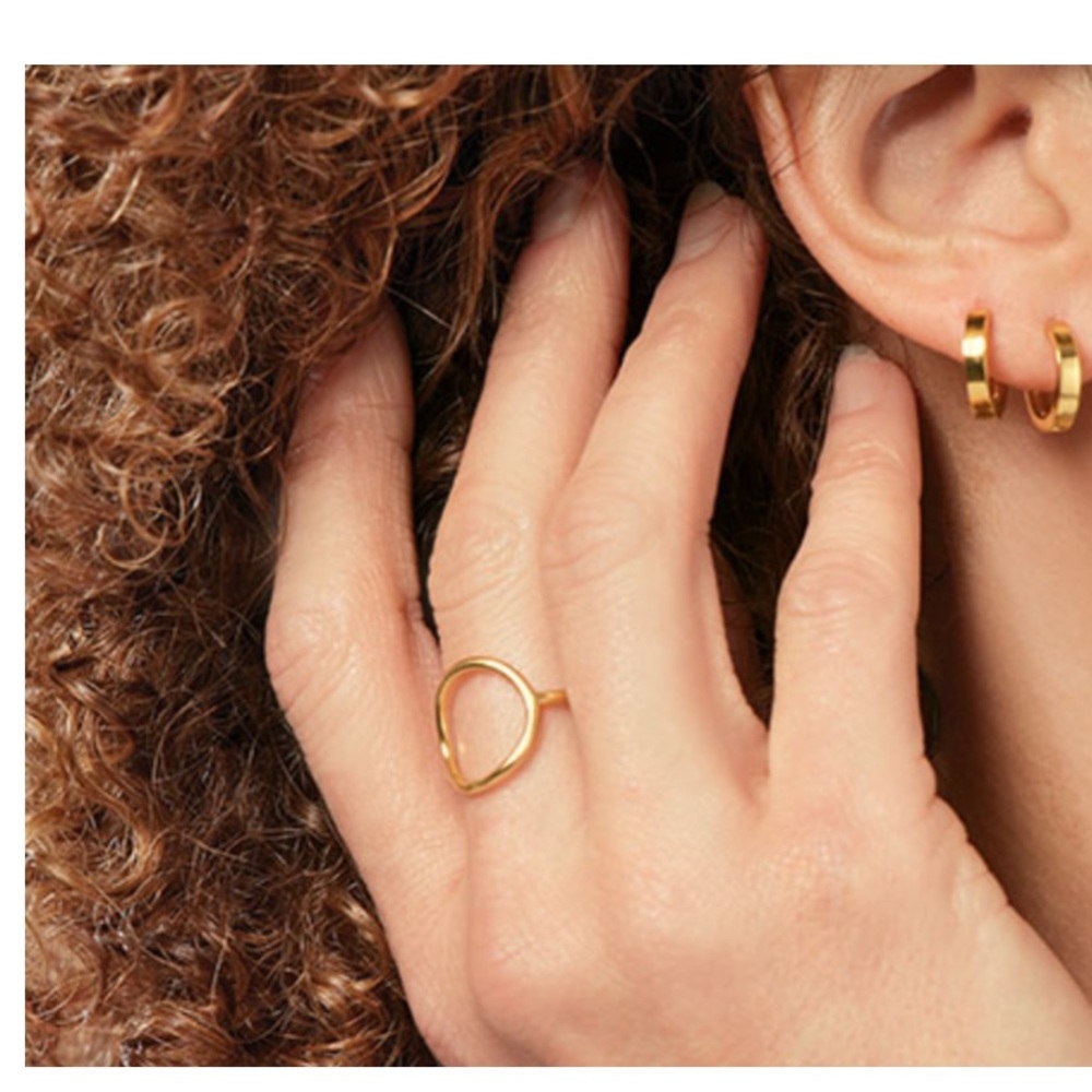 NIB - Premier Designs Brooklyn Ring - Gold